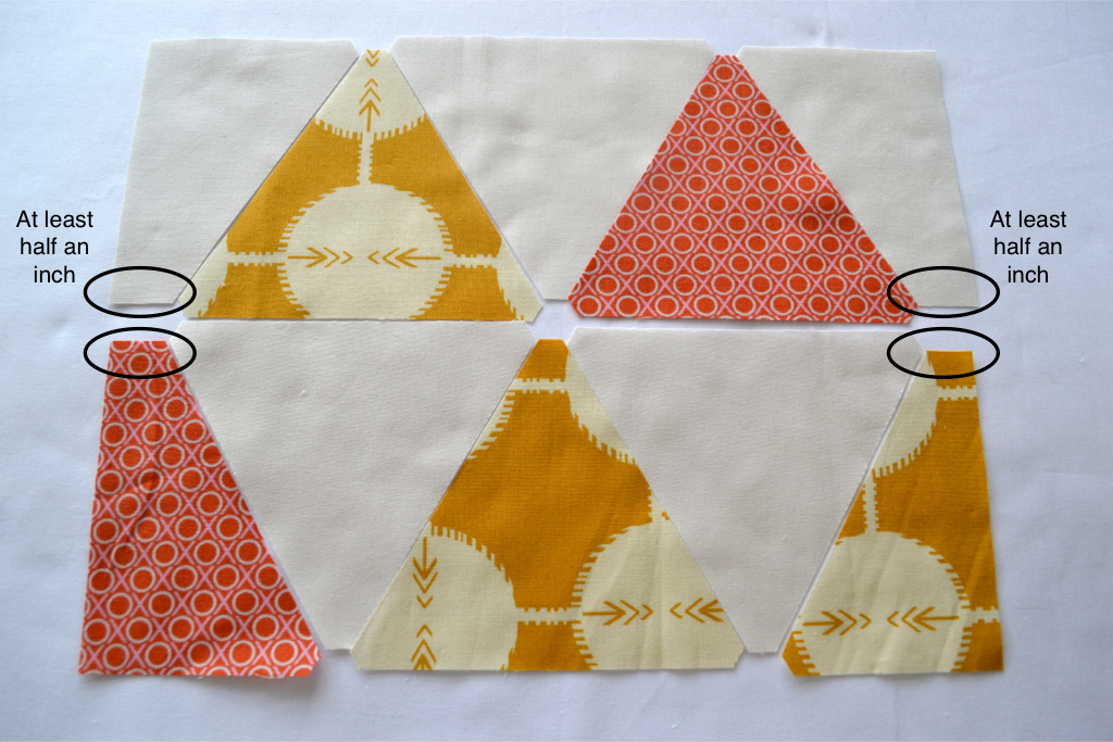 On the Windy Side How to sew equilateral triangles a tutorial