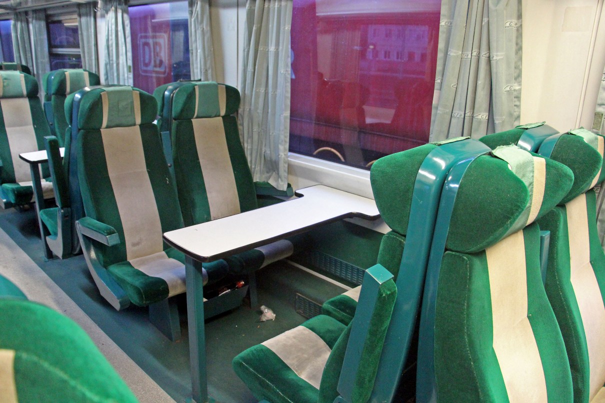 the viewing deck Hungary 3Days Trip 1st part; Overnight Train from