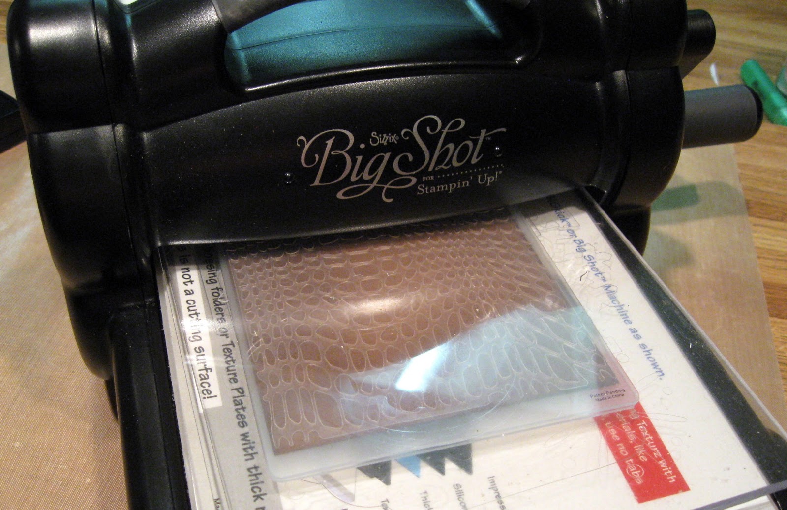 Clownmom Creations Faux Leather Using Embossing Folders