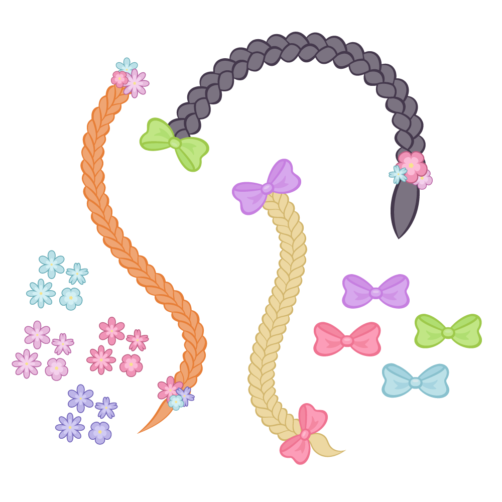 Anya Biryukova Free Illustrator Braids Brushes!