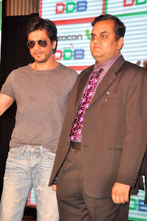 Shahrukh Khan at 'DDB Videocon' press meet