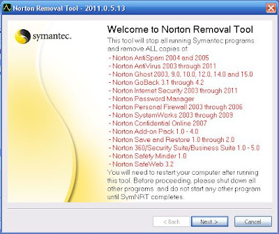 Norton Removal Tool 2011.0.5.13