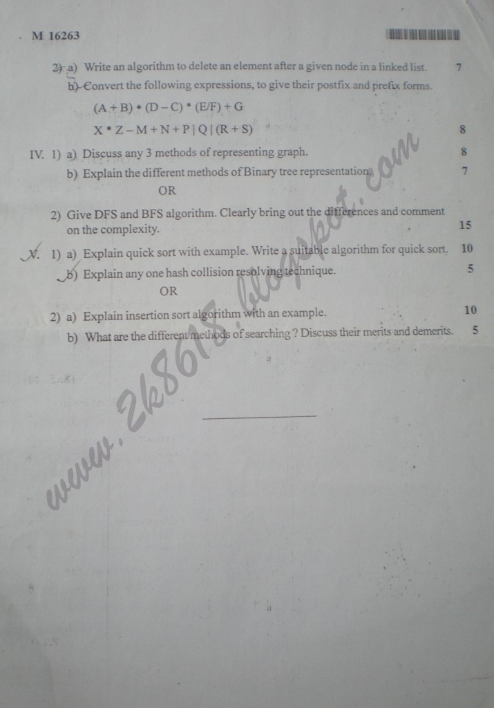 Dda Line Drawing Algorithm Java : Data structures algorithms previous question papers
