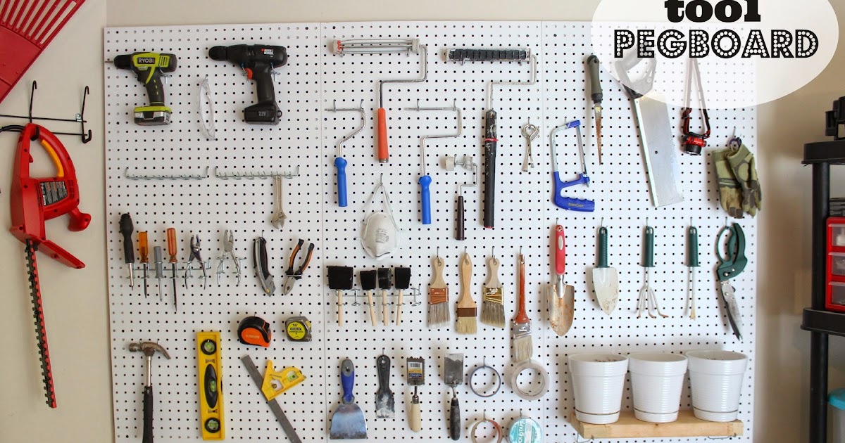 Duo Ventures: Organizing: Tool Pegboard