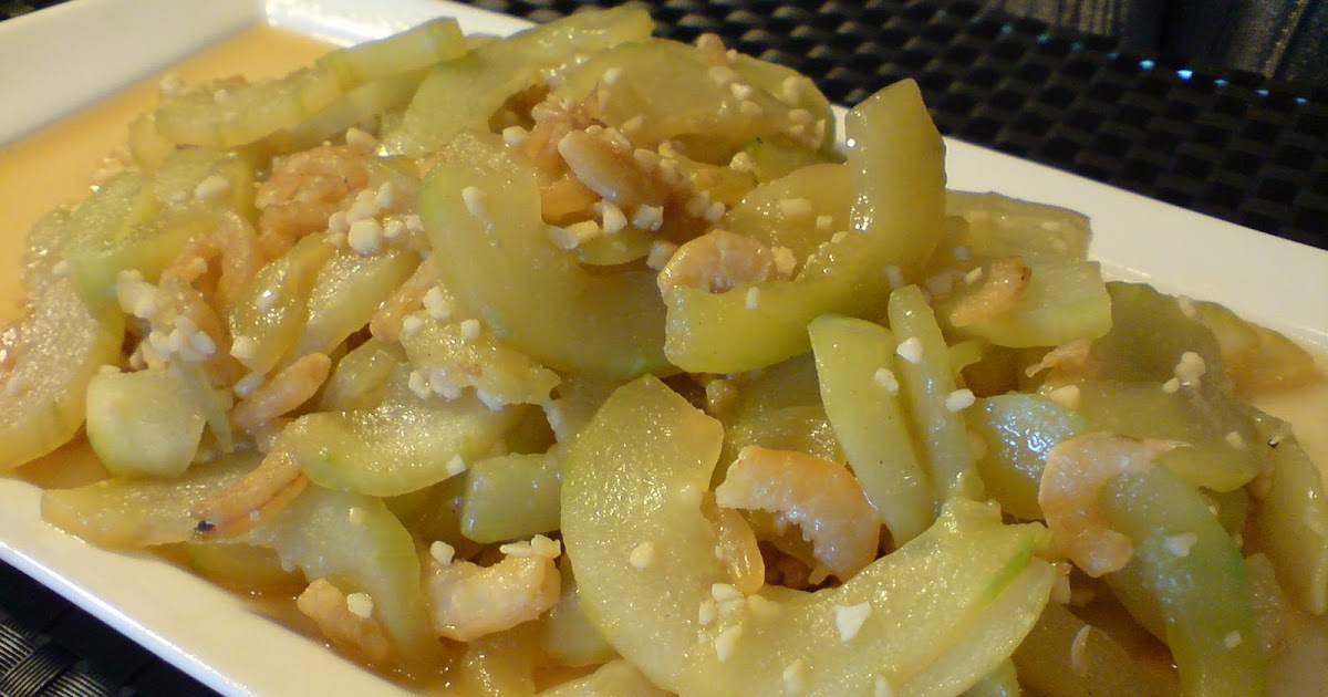 StirFry Cucumber with Dried Shimps Shan's Recipes
