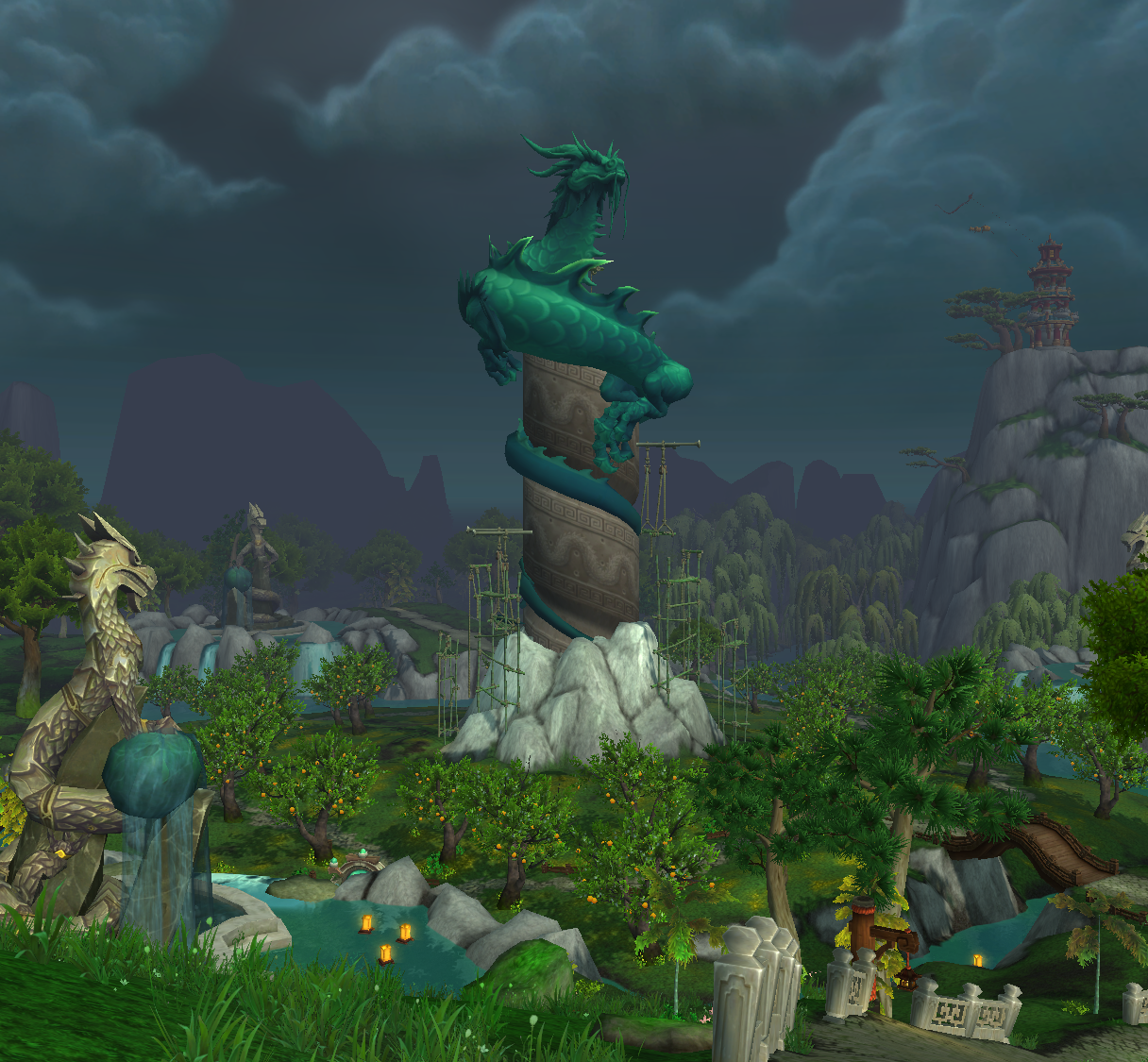 Come Get Tha Voodoo Jade Serpent Statue