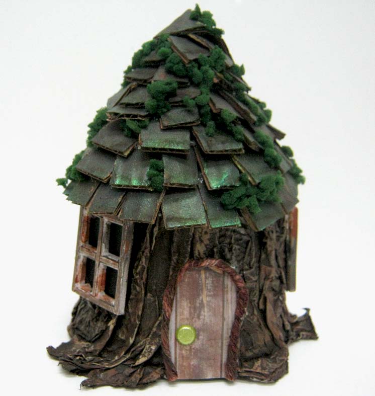 Faux Wood Fairy House Einat Kessler