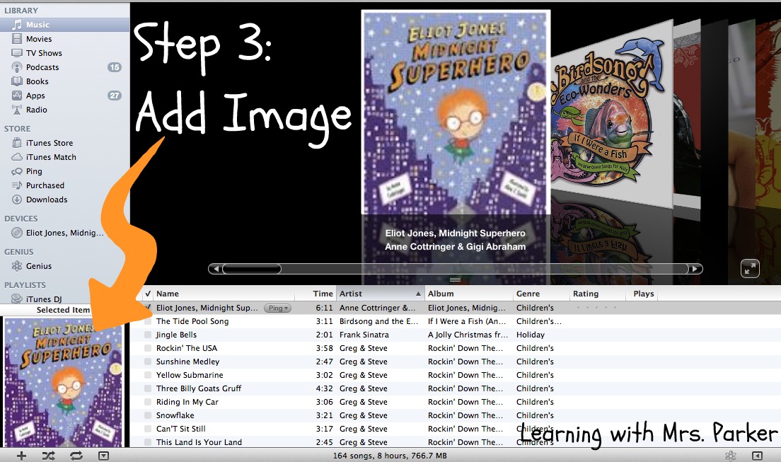 Importing CDs to iTunes Learning With Mrs. Parker