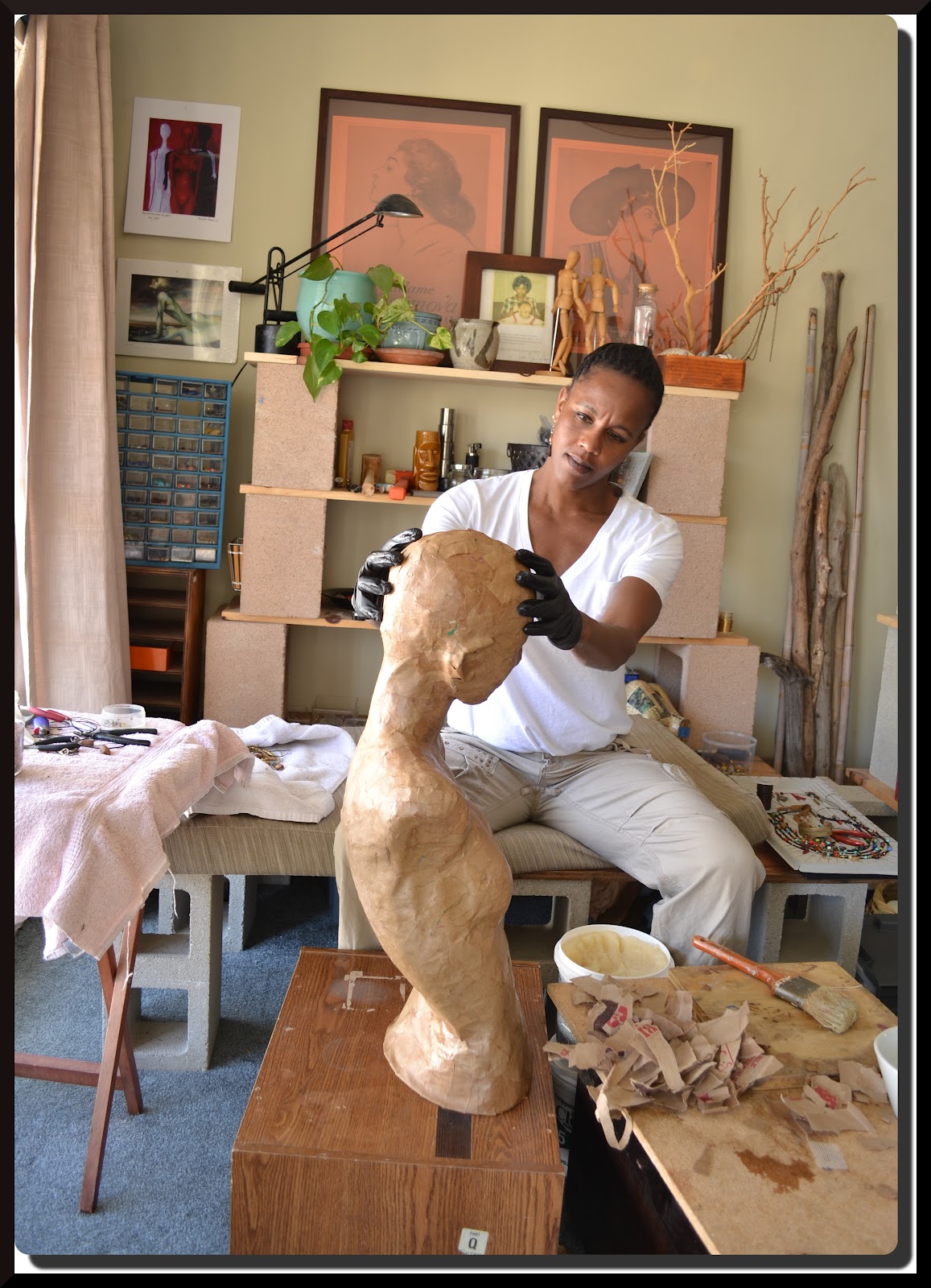 DIY Mannequin How to make a WOMANNEQUIN completed