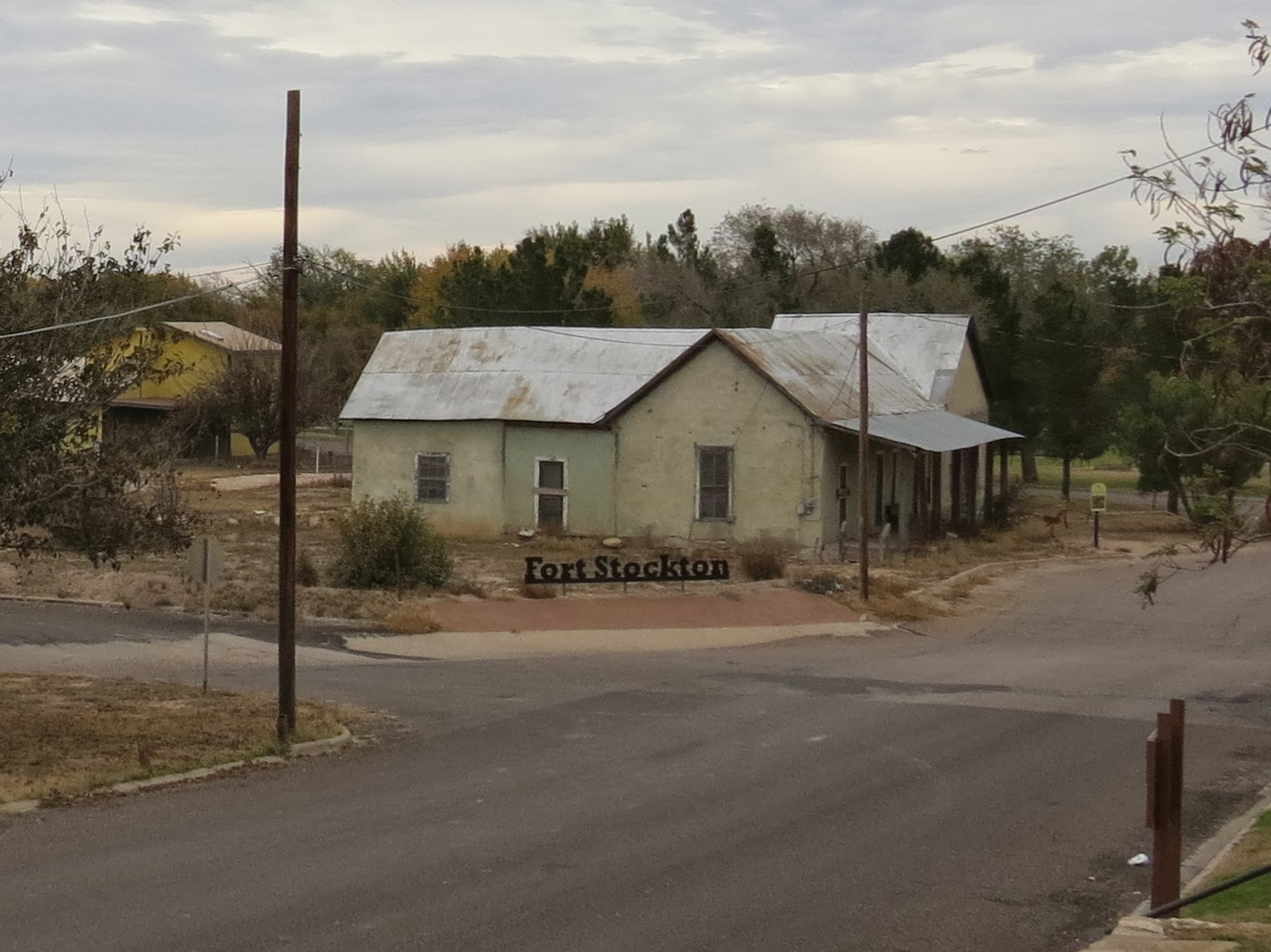Where's Liz2013? Historic Fort Stockton, TX