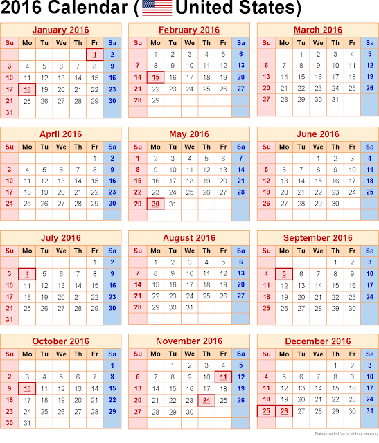 2016 Calendar with Holidays Images, 2016 Calendar Template with Holidays, 2016 calendar with holidays download, 2016 calendar with canadian holidays,  2016 Calendar With Holidays Word Excel PDF Free