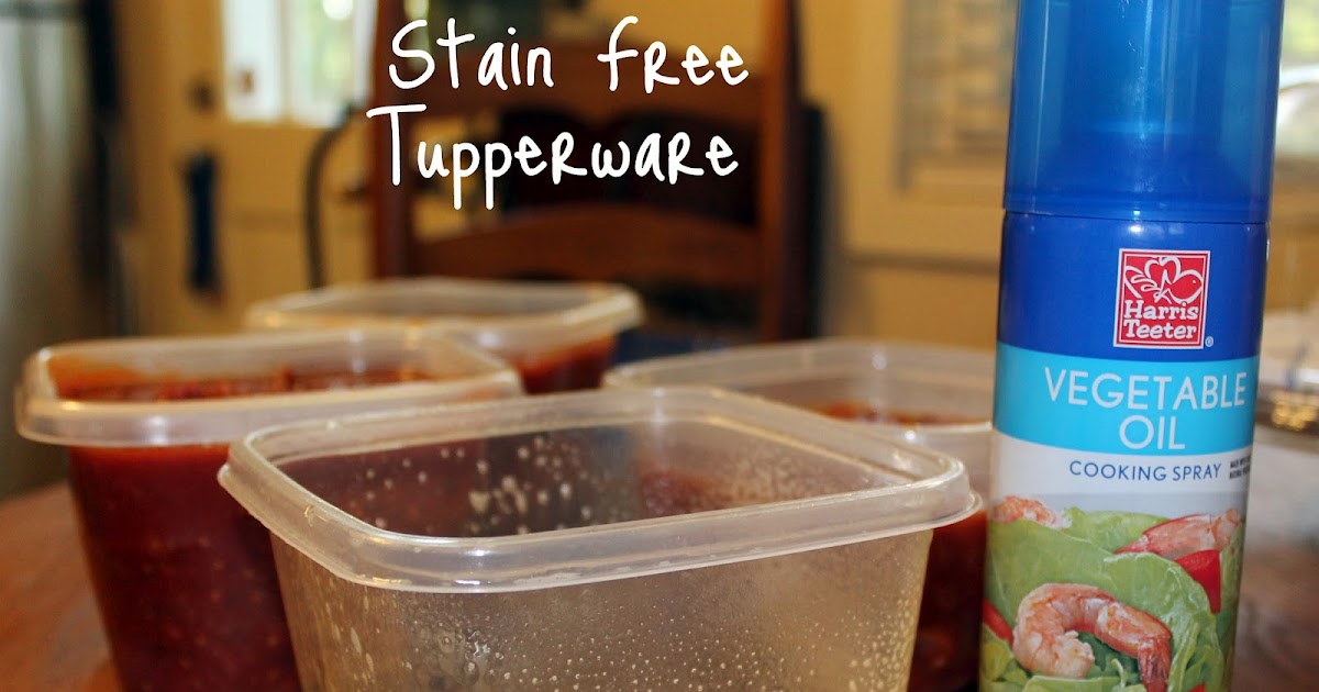 Carolina Charm Stain Free Tupperware