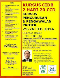 Kursus CIDB 2Hari 20CCD Februari 2014