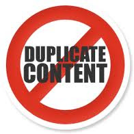 Duplicate content in SEO
