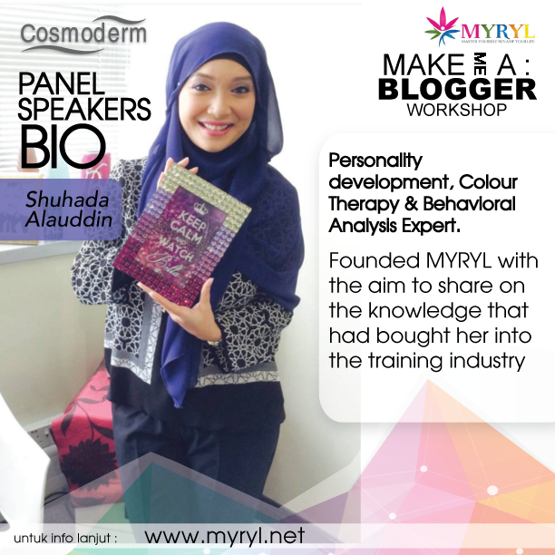 Bengkel Make Me A Blogger Bersama MYRL