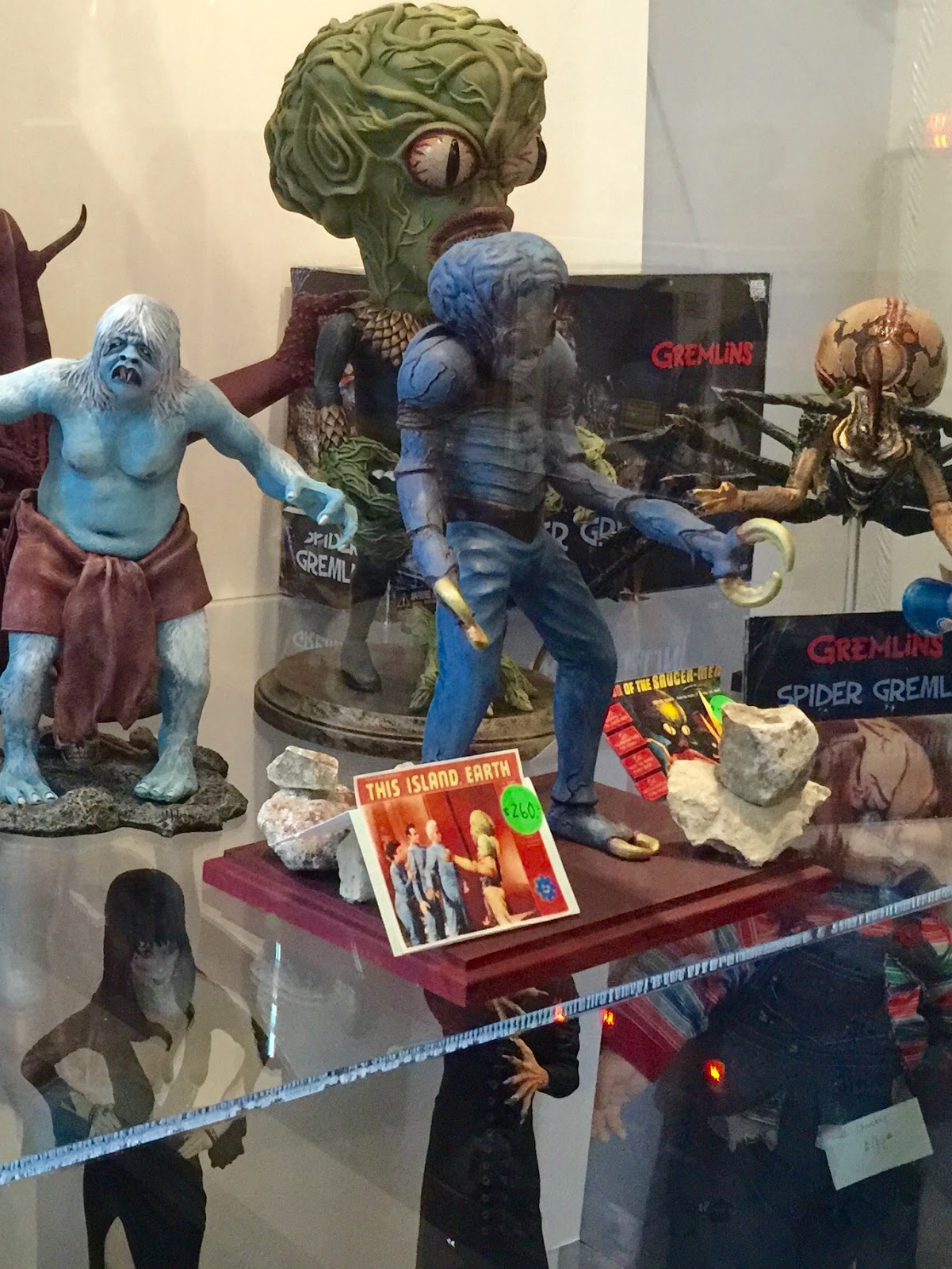 There’s plenty of sci-fi memorabilia, too