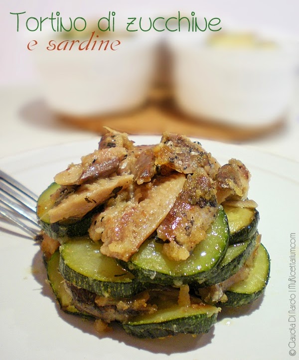 My Ricettarium Tortino di zucchine e sardine