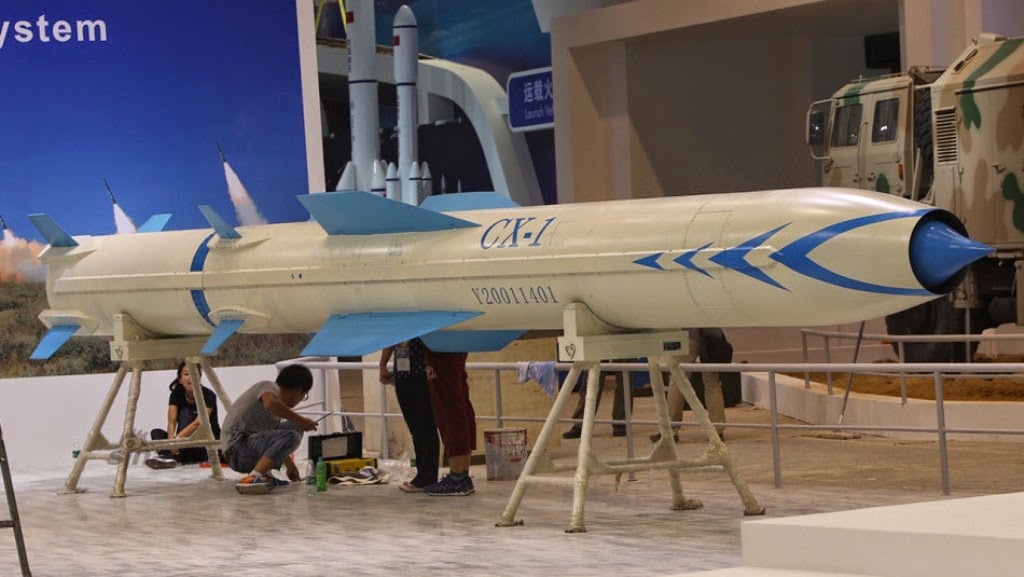 Image result for Chinese CX-1 Ramjet Supersonic Anti-Ship Cruise Missile