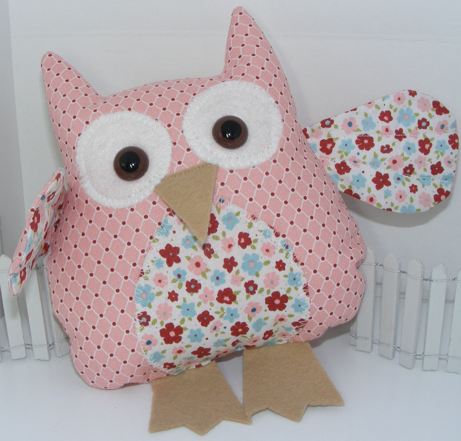 Cute stuff by Shirley Stampin' Up Fabric Owls. with Flirtatious