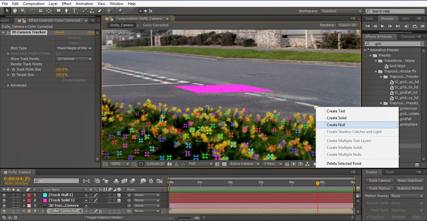Camera Tracking And Placing 3d Objects Inside After Effects Dfx