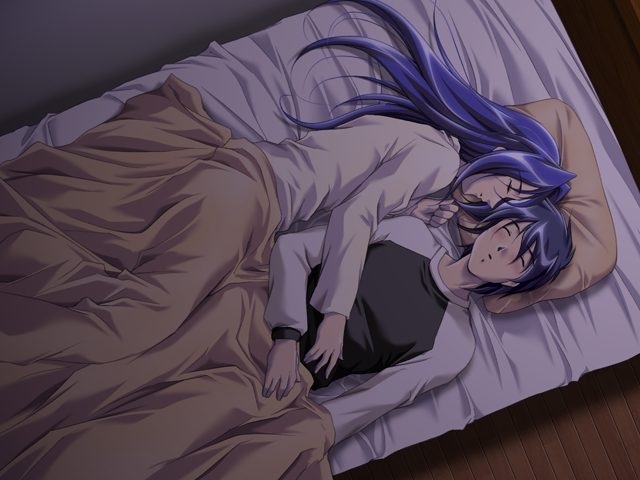 Anime couples sleeping together