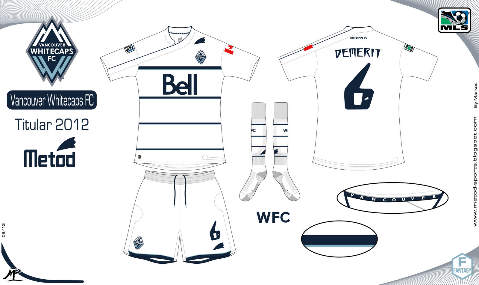 Metod Sports Vancouver Whitecaps FC 2012 Metod