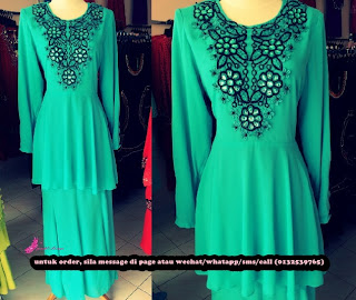 Sparkle Liana Online Shop: Kurung Peplum Labuh Ranggirana