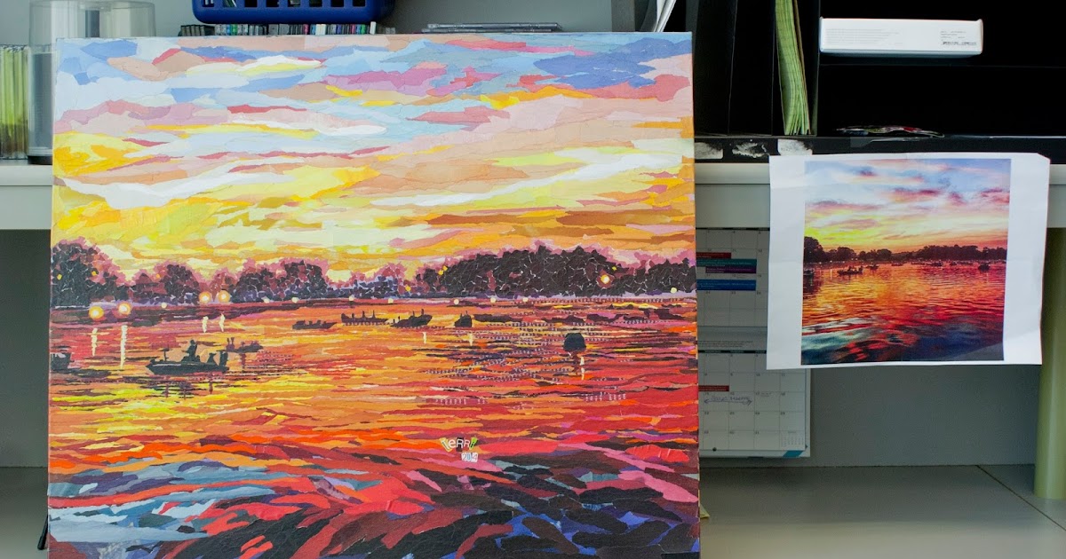 Torn Paper Art