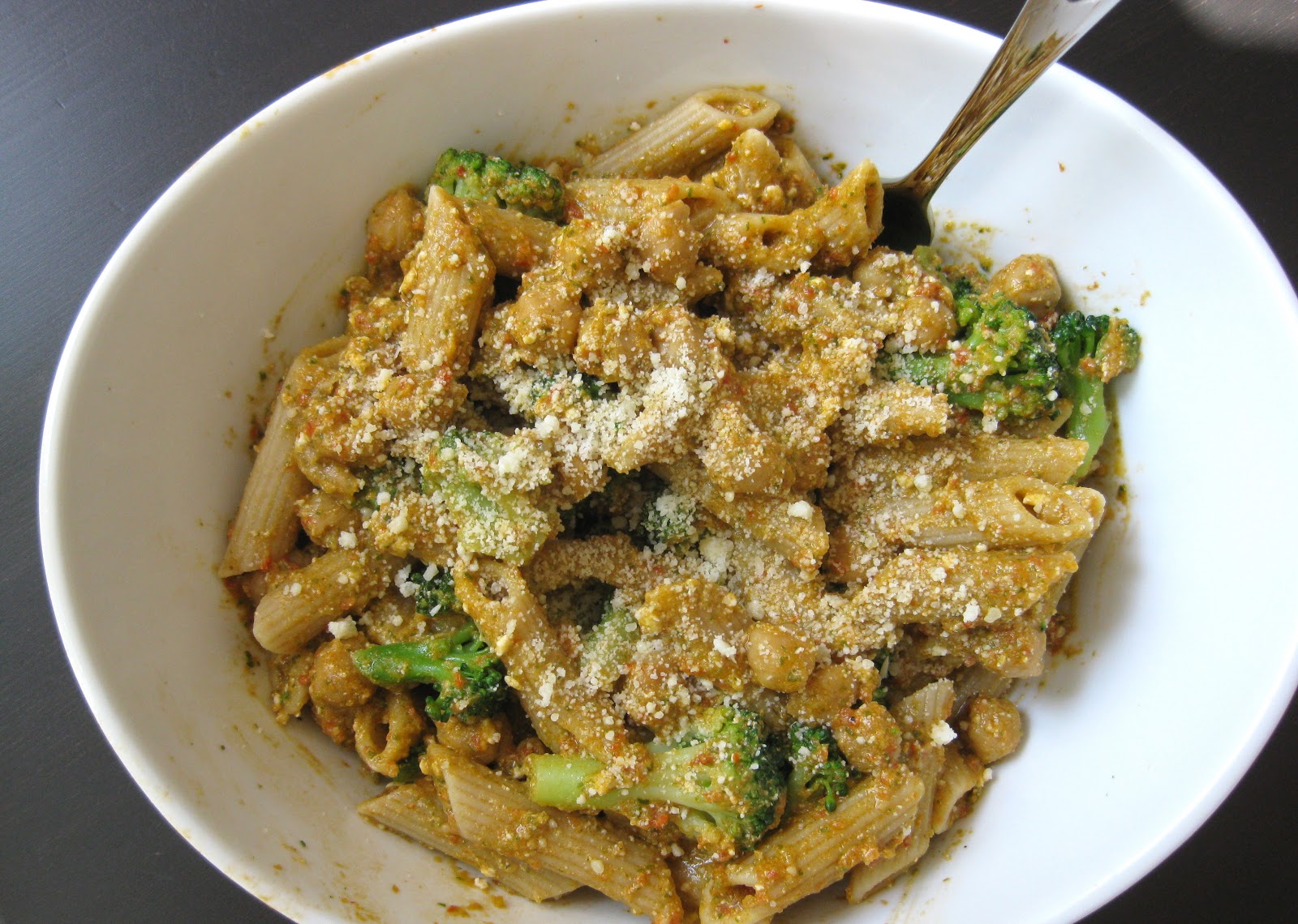 Stew or a Story Arugula & SunDried Tomato Pesto Pasta Salad with