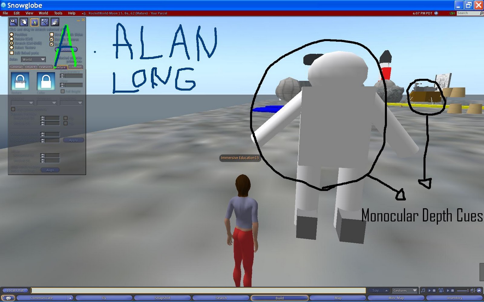 Alan's MT35101 Blog Monocular Depth Cues