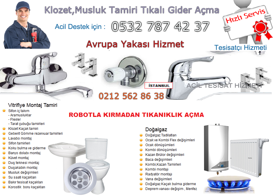 Fatih Tesisat Su Tesisatcisi Fatih Istanbul