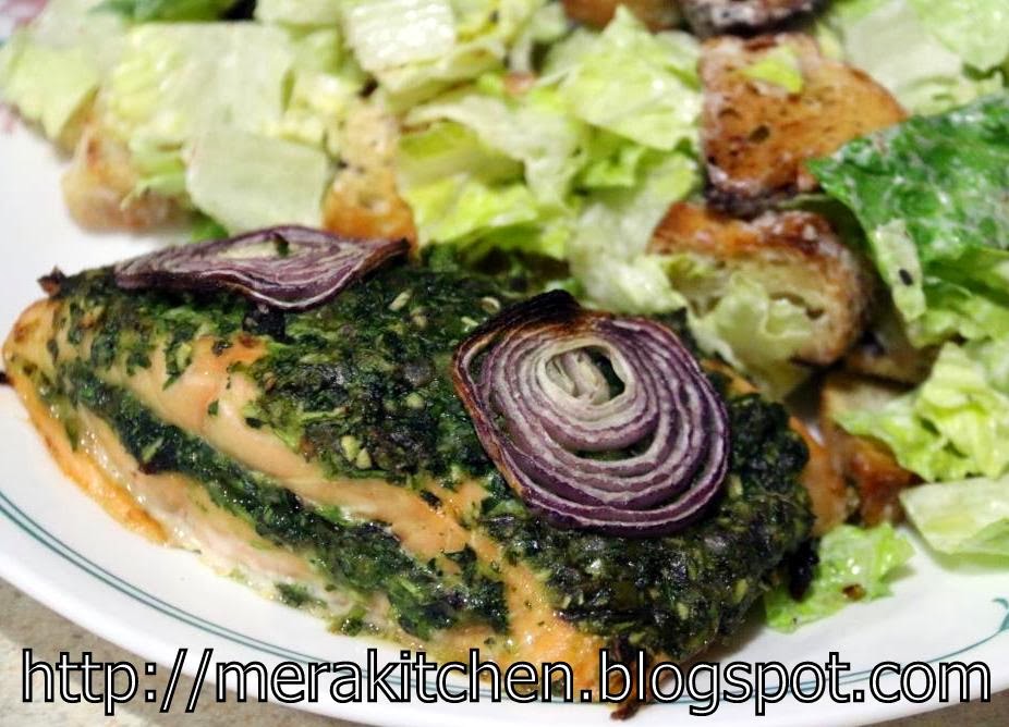 merakitchen Cilantro Salmon Bake