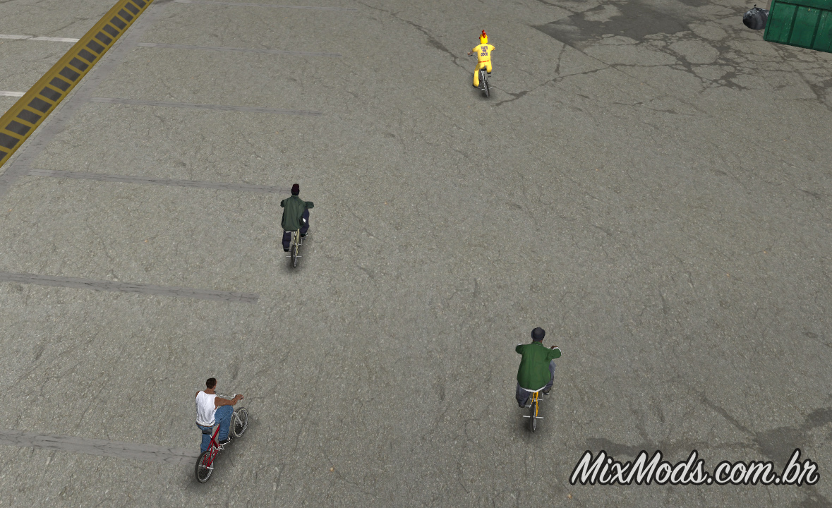Exclusives features and bugs from 2 Player Deluxe - GTA SA Mod Multiplayer  