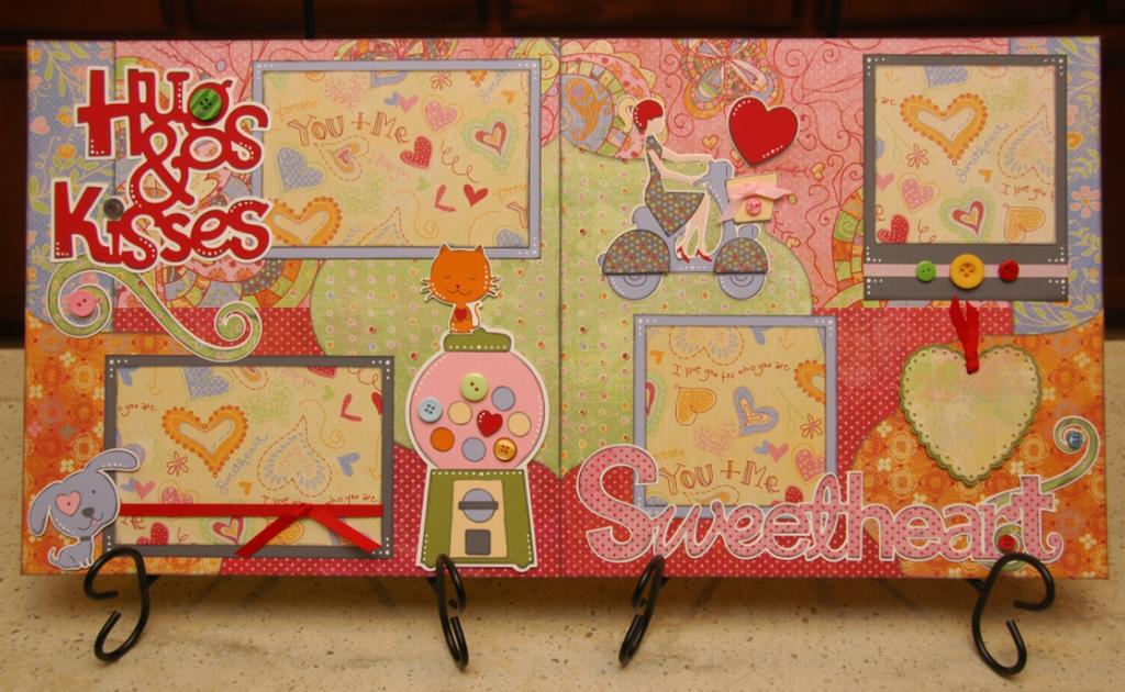 massive valentines card