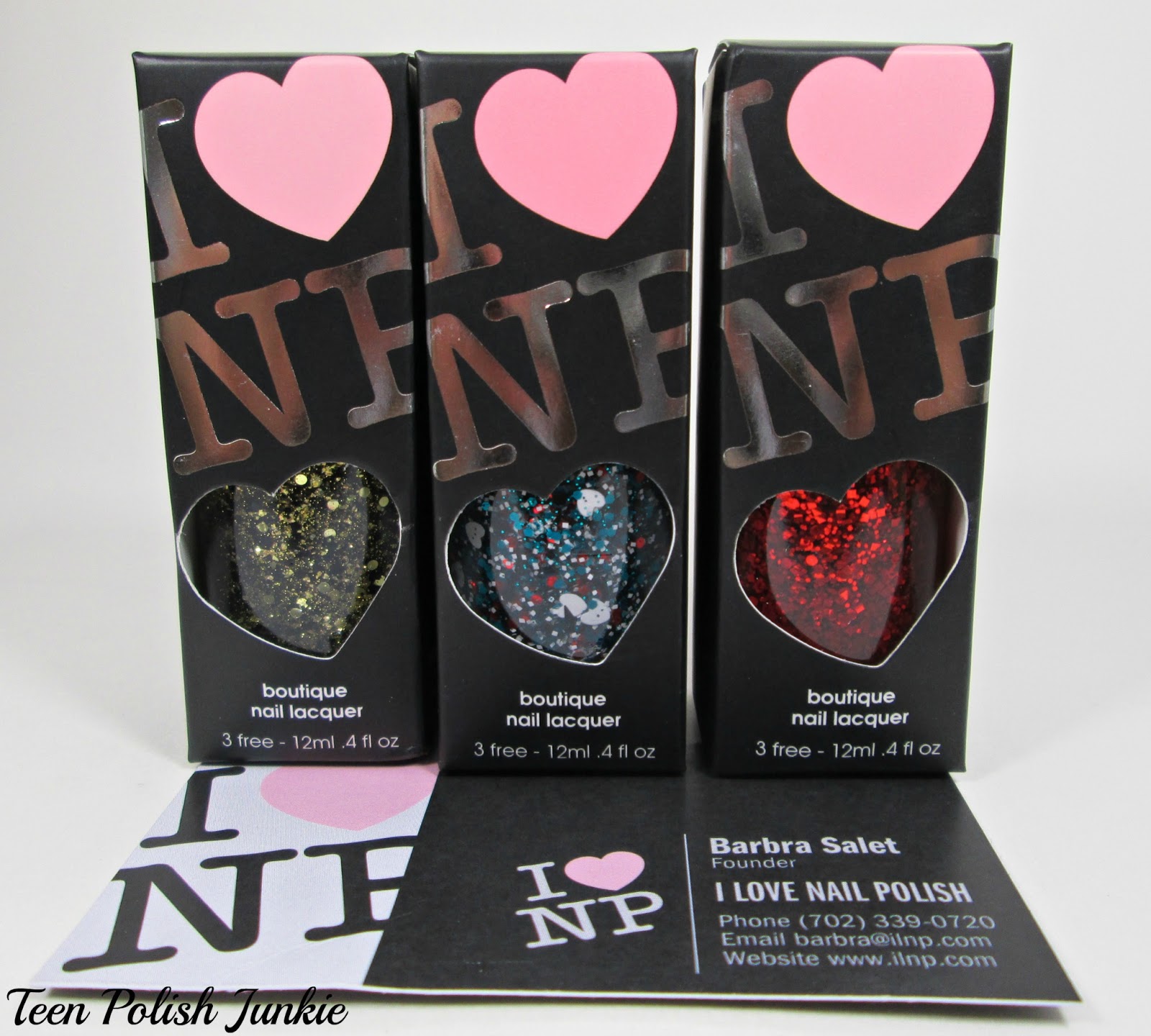 Teen Polish Junkie I Love Nail Polish Swatches & Review