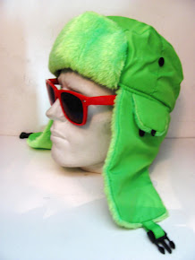 Gorro ruso fluor verde