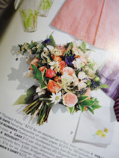 Brides Magazine: Bouquet by The Designer's Co-op. Brides Magazine: Bouquet by The Designer's Co-op.