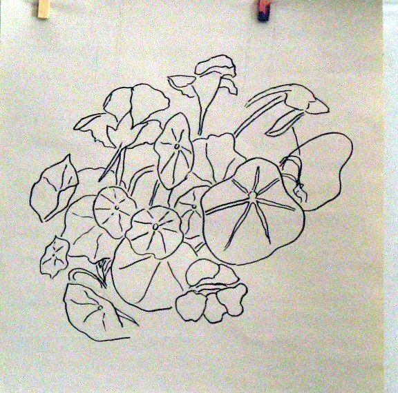 Lemon Line Drawing