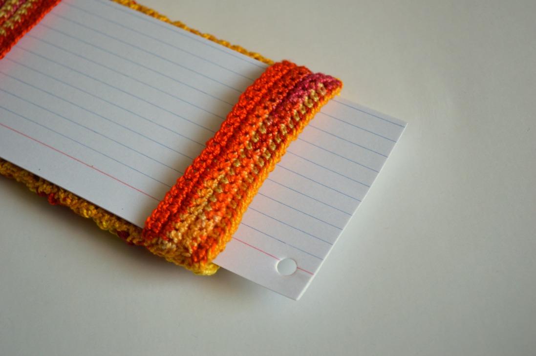 Crochet Dynamite Index Card Holder Finally a pattern