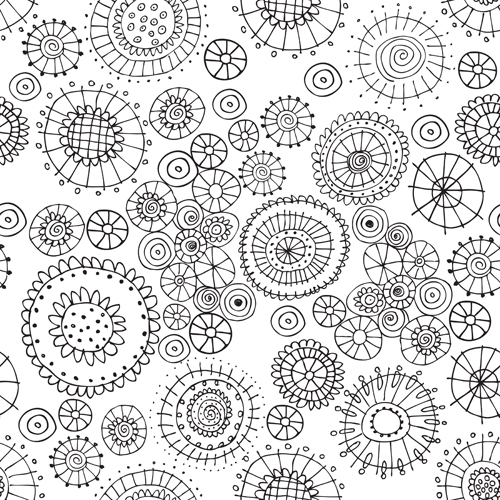 Lucie Par Ici: Floral Coloring Book Wallpaper Lucie Par Ici: Floral Coloring Book Wallpaper