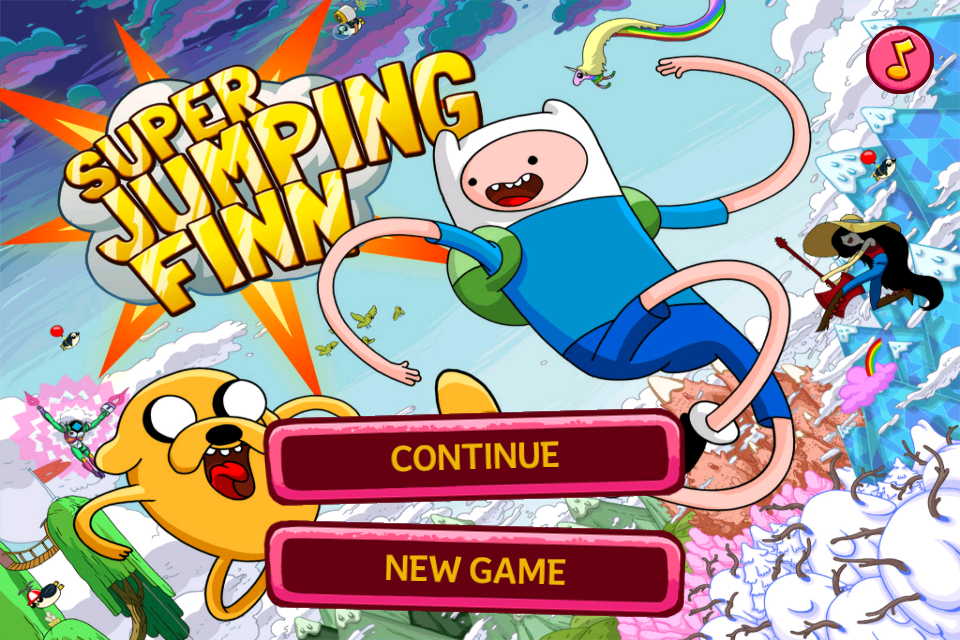 Bye Bye Blackbird Super Jumping Finn