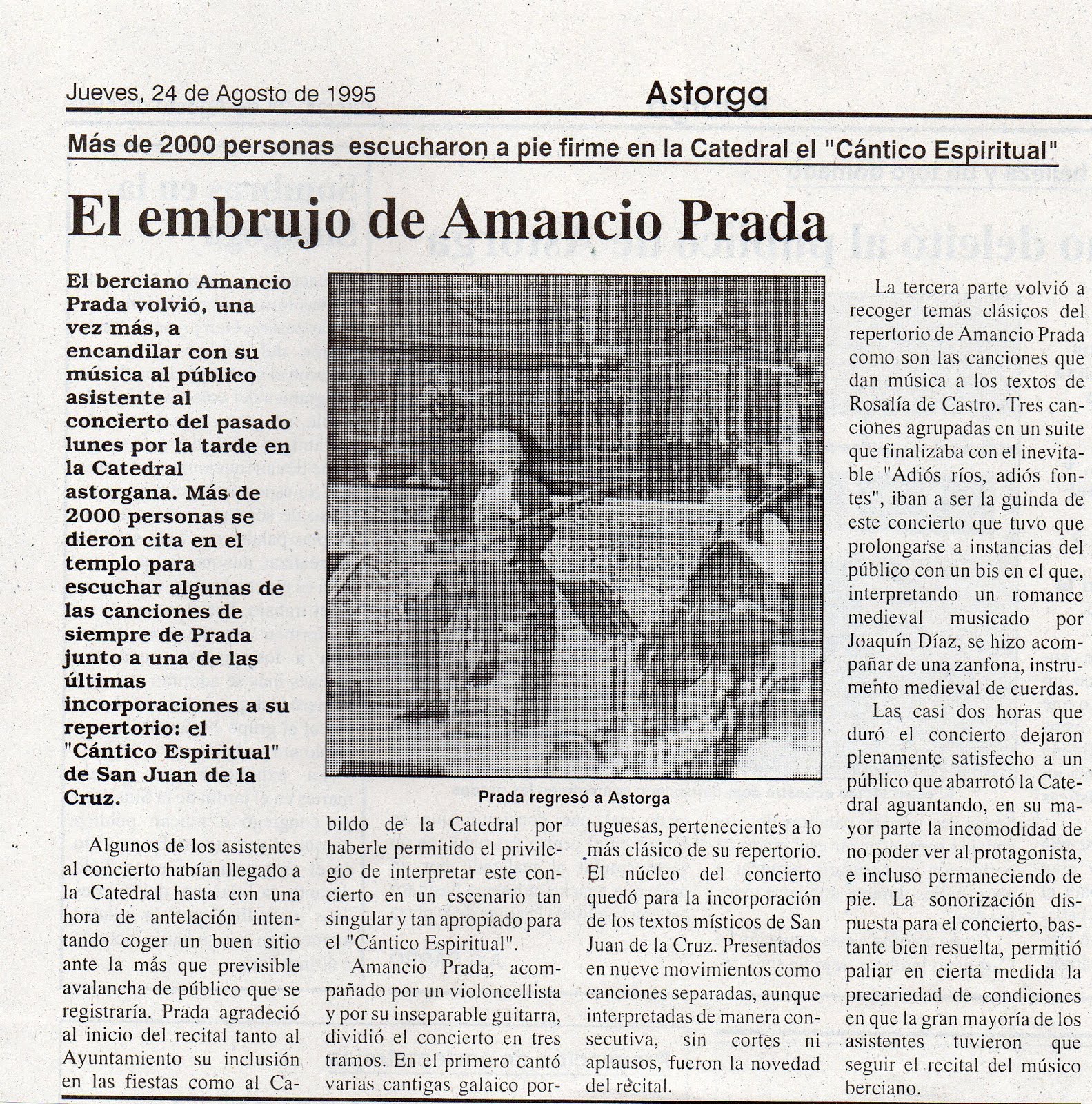 En la Catedral de Astorga.1995