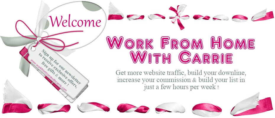 Work From Home With Carrie
