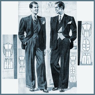 1920s casual fashion men