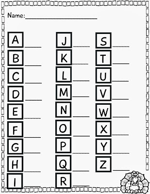 Matching Uppercase and Lowercase Letters