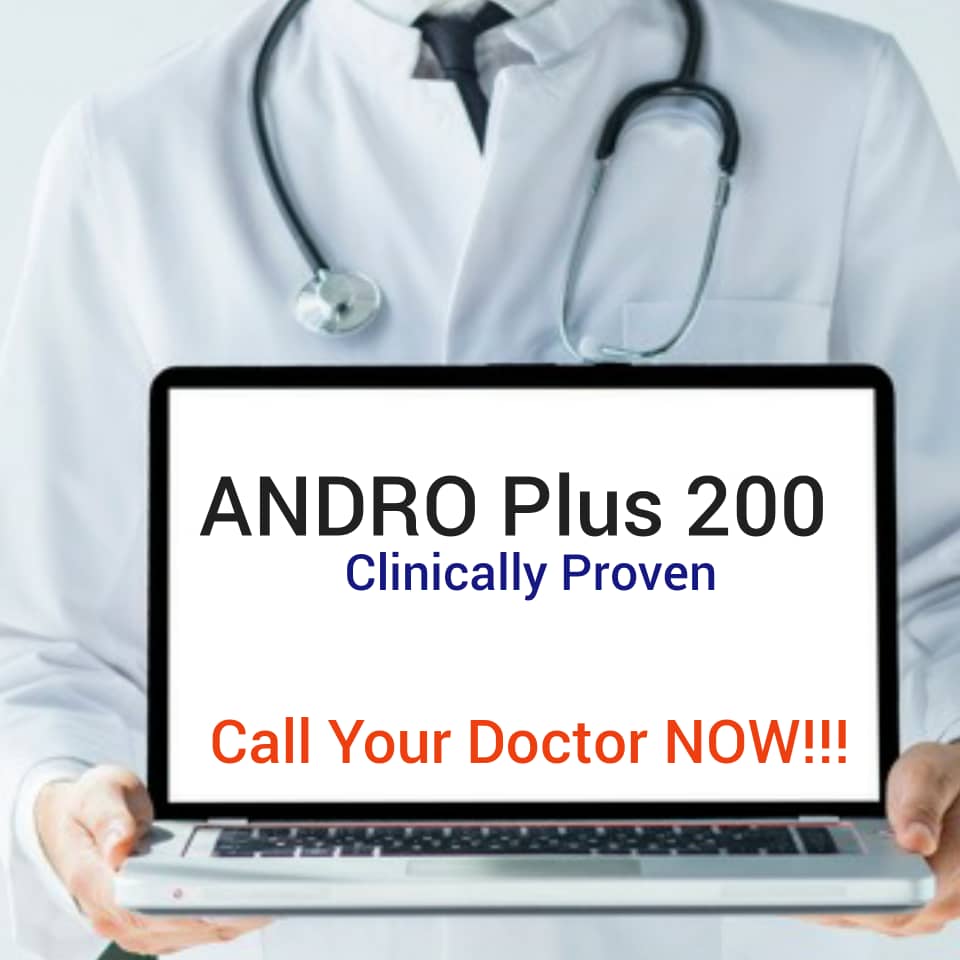 ANDRO Plus 200. Clinically PROVEN,TESTED.
