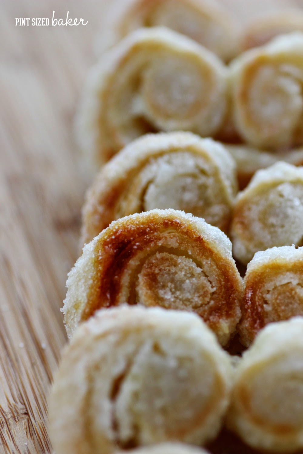 I love the sugar and swirls on these Palmier Cookies. It's so pretty!