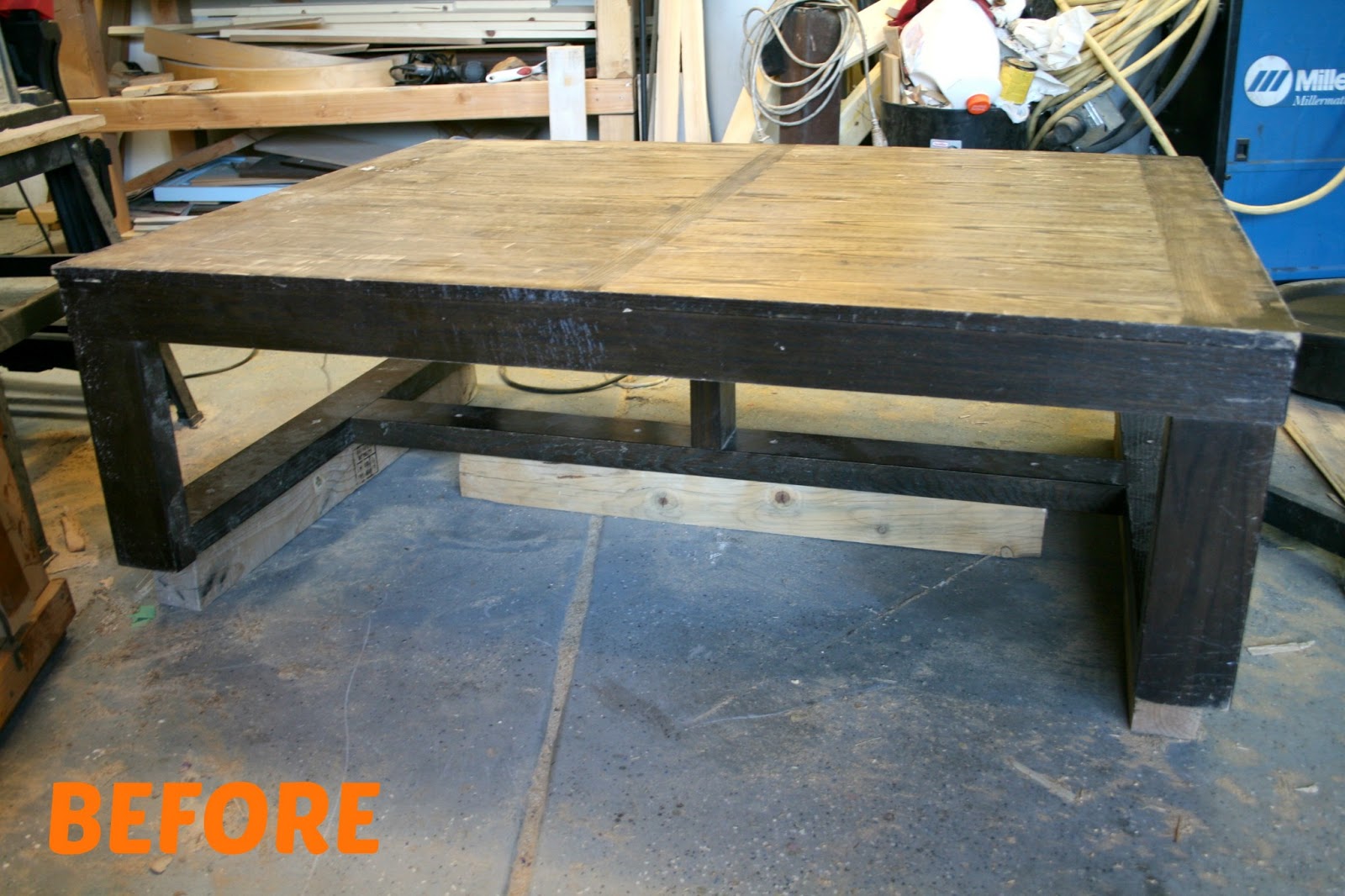 World's Largest Coffee Table Transformed Pneumatic Addict