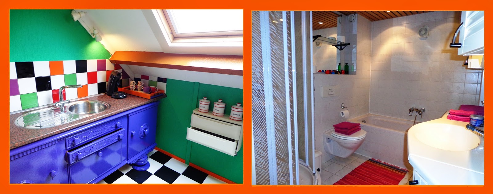 The pin up room by han(s)dyman: b&b colorful retro studio alkmaar ...