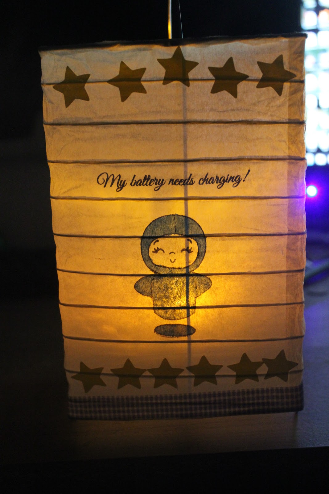 Arielstardancer Paper Lantern Night Light